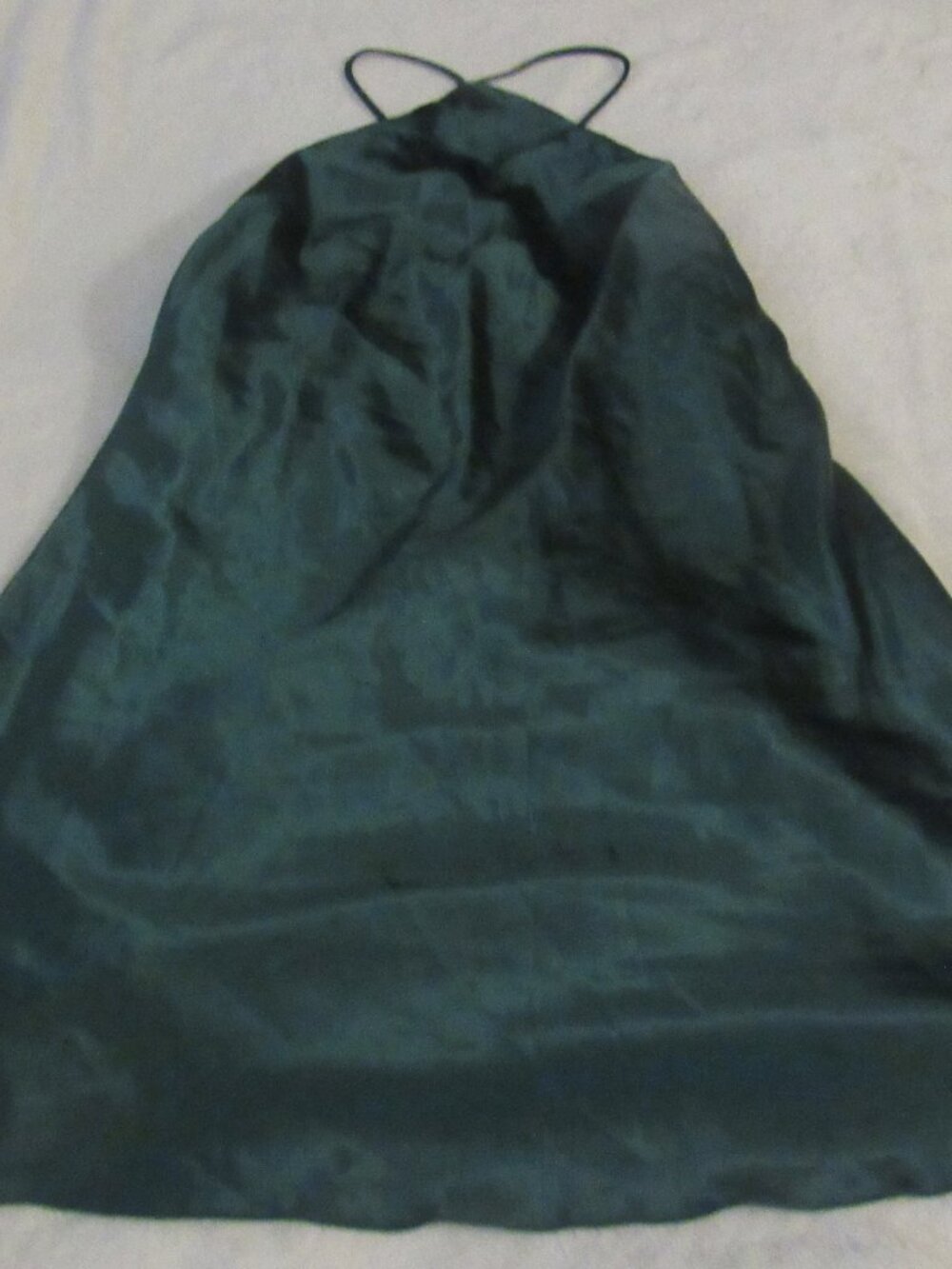 Lucy in the Sky Green Halter Dress Size Medium USED